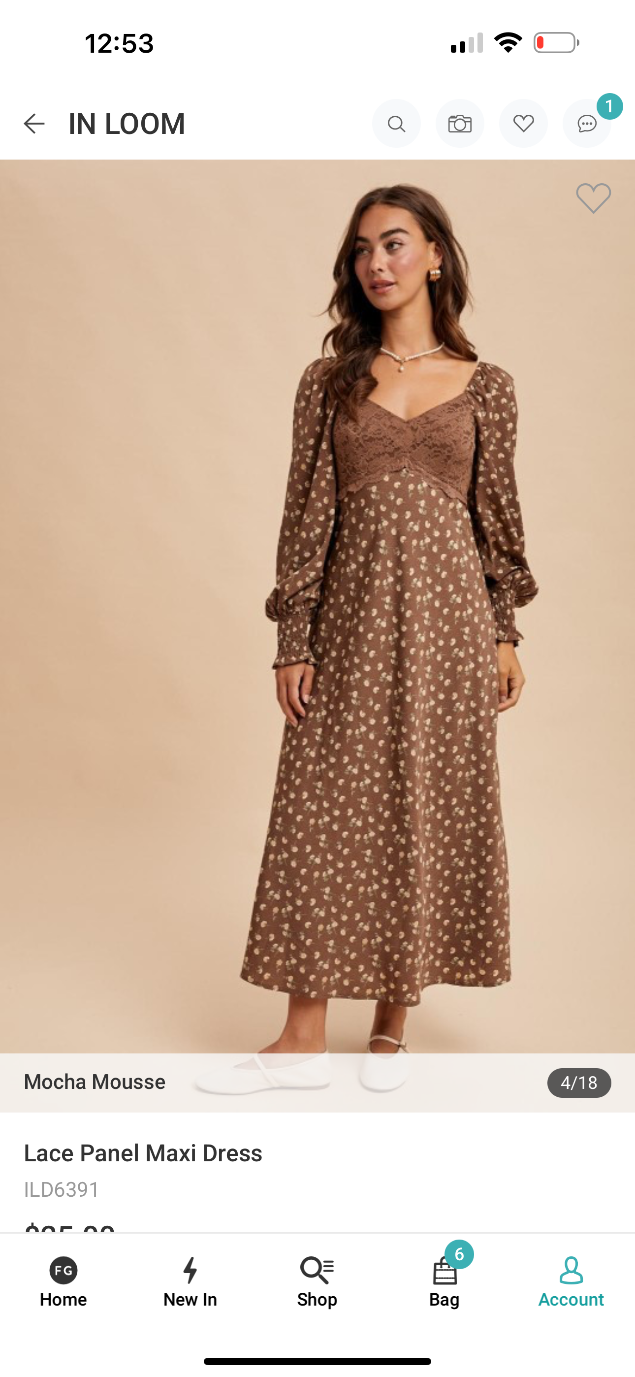 Mocha dress
