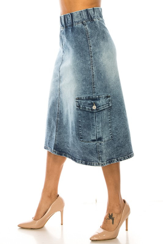 Denim Skirt