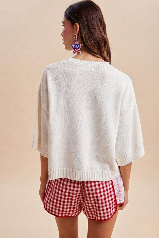 Sailing Into Freedom Sweater