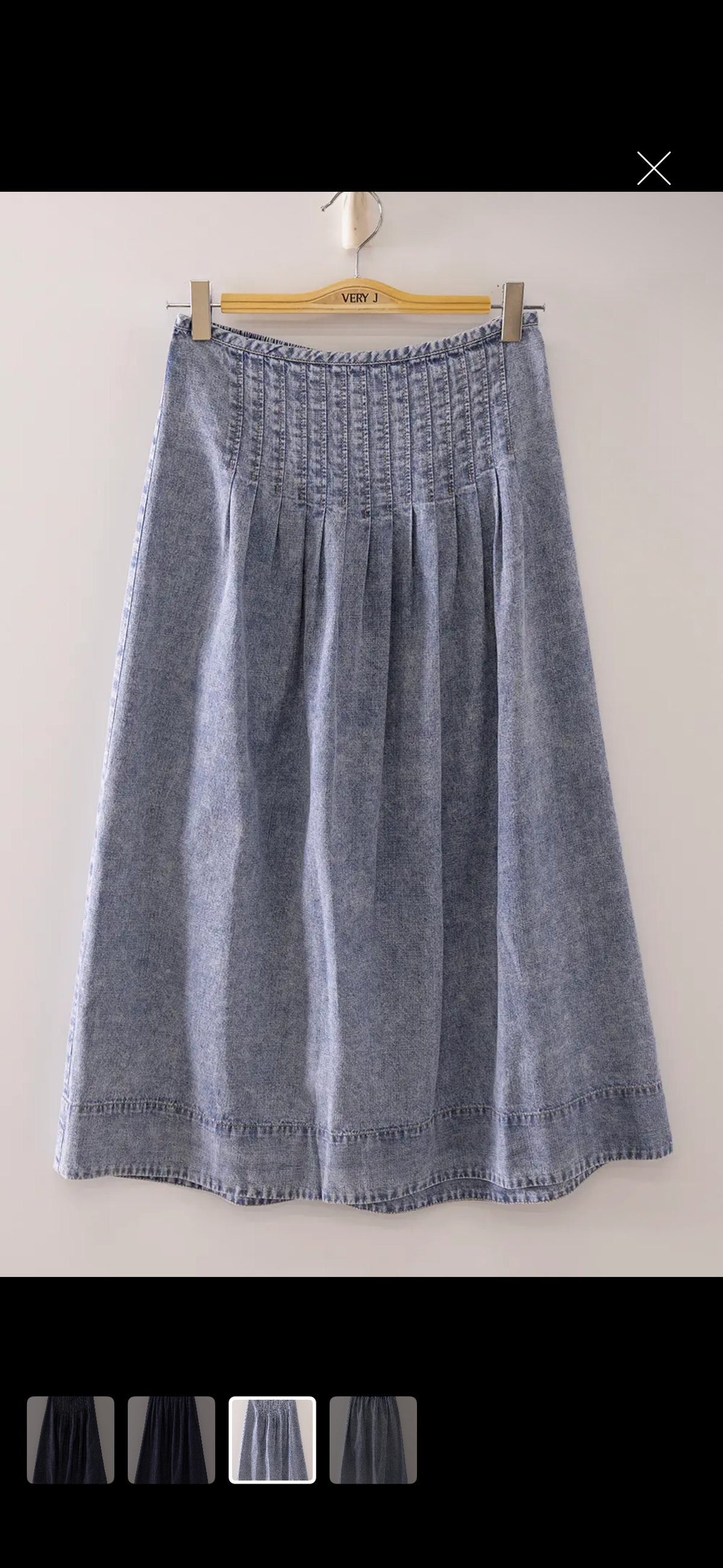 Vintage Midi Skirt