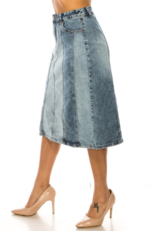 Denim Skirt