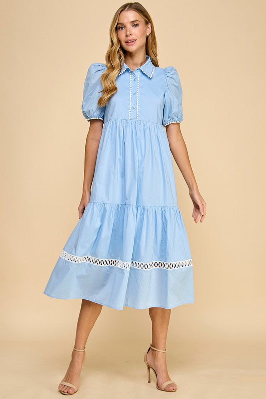 Baby blue dress Modest Warrior Boutique Baby blue dress Modest Warrior Boutique