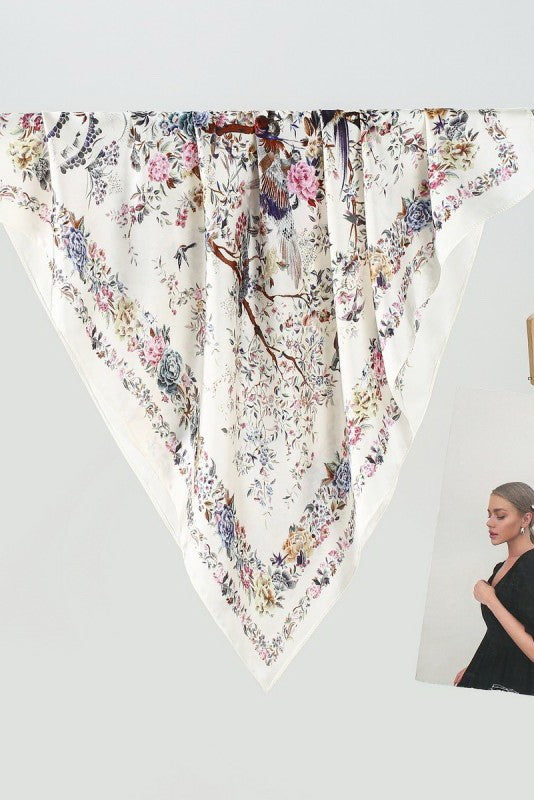 Floral Bandana Scarf