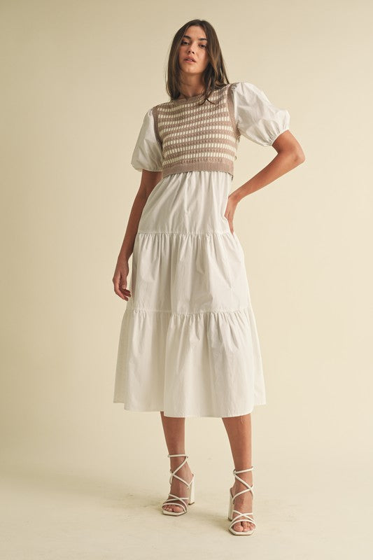 Sweater vest dress