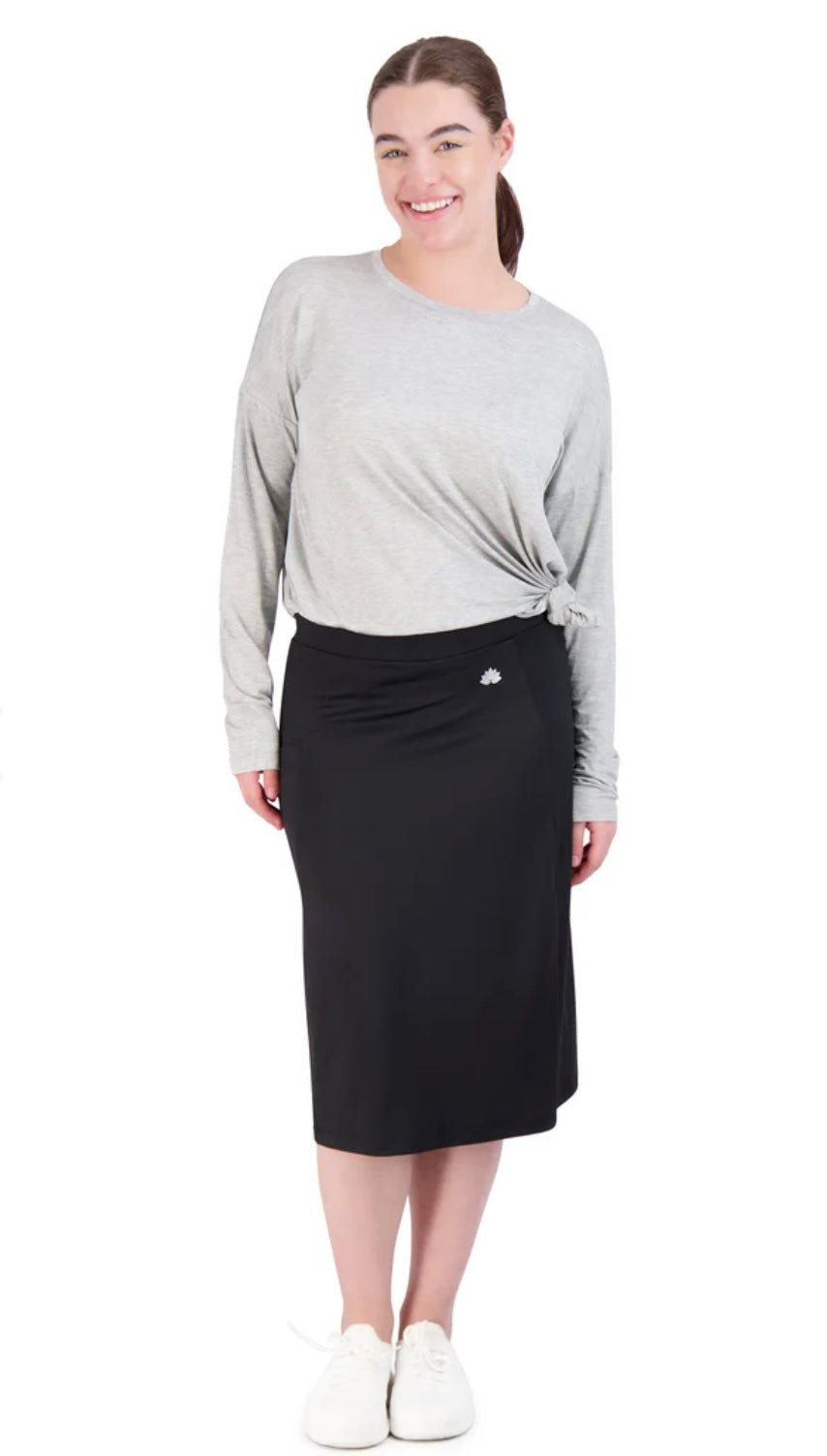 Fit Skort 24” Black