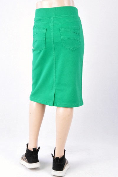 Girls Denim Skirt