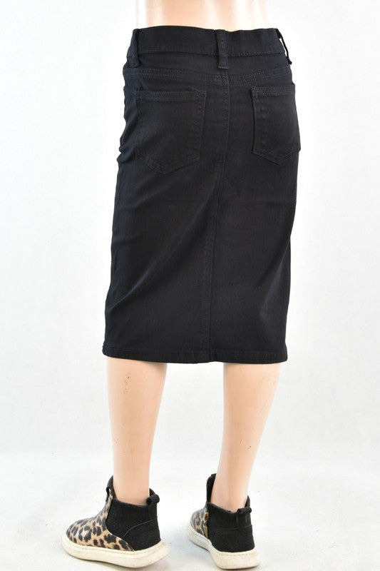 Girls Denim Skirt