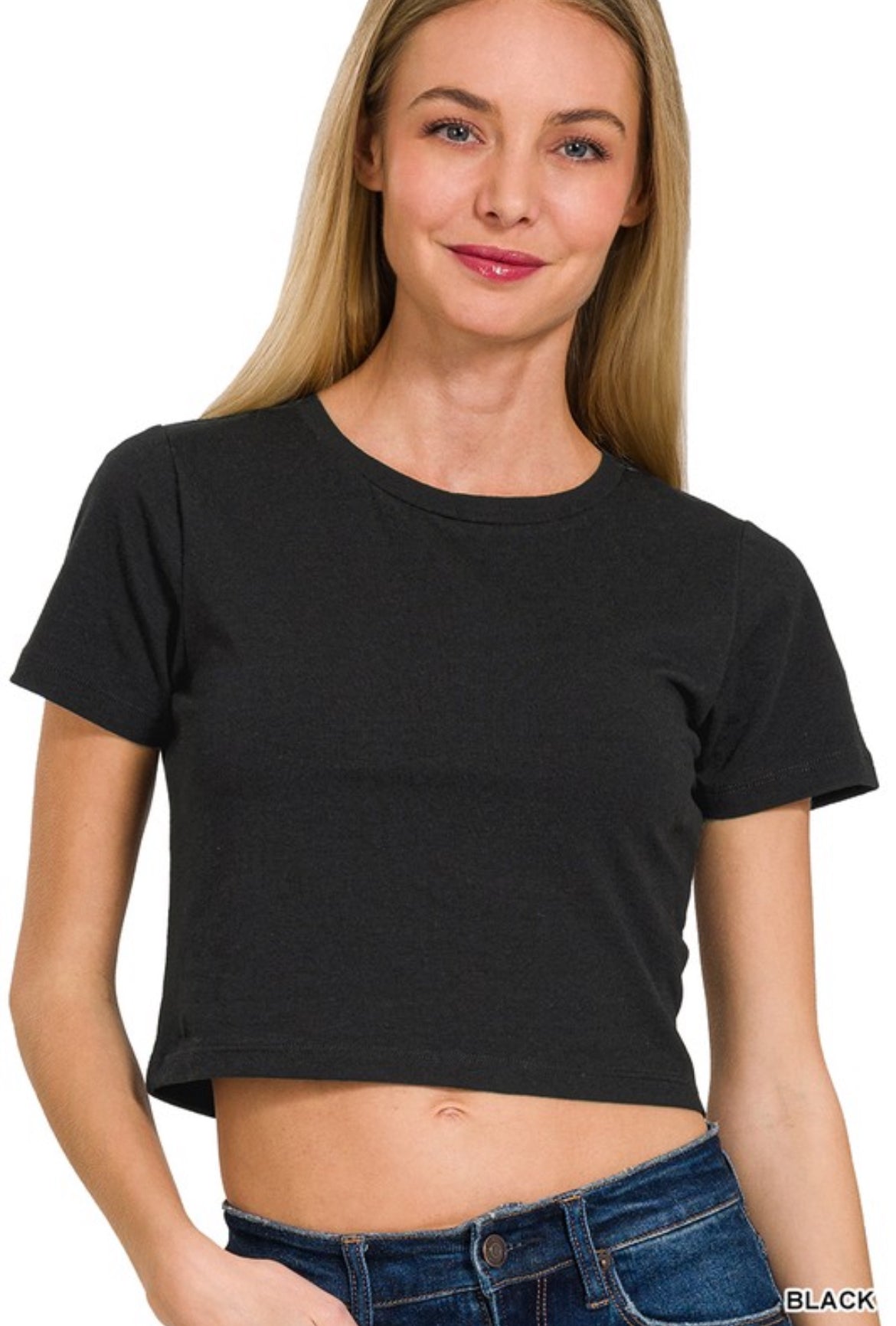 Cotton Short sleeve Round Neck