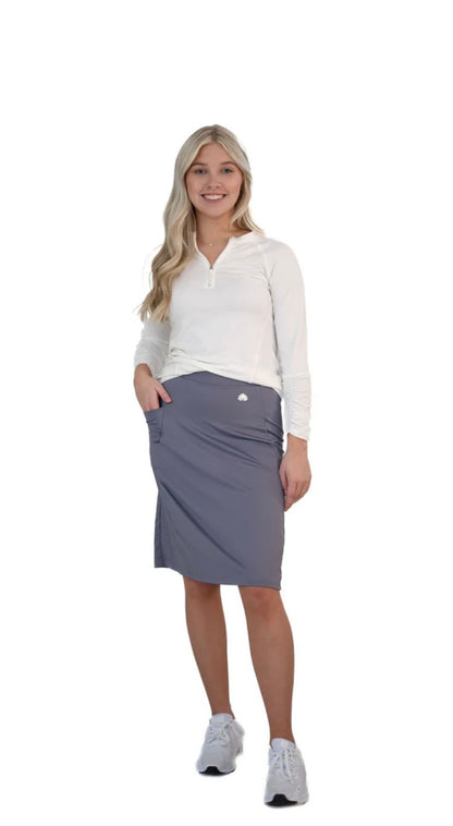 Fit Skort 24” Blue Granite