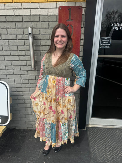 Patchwork dress
