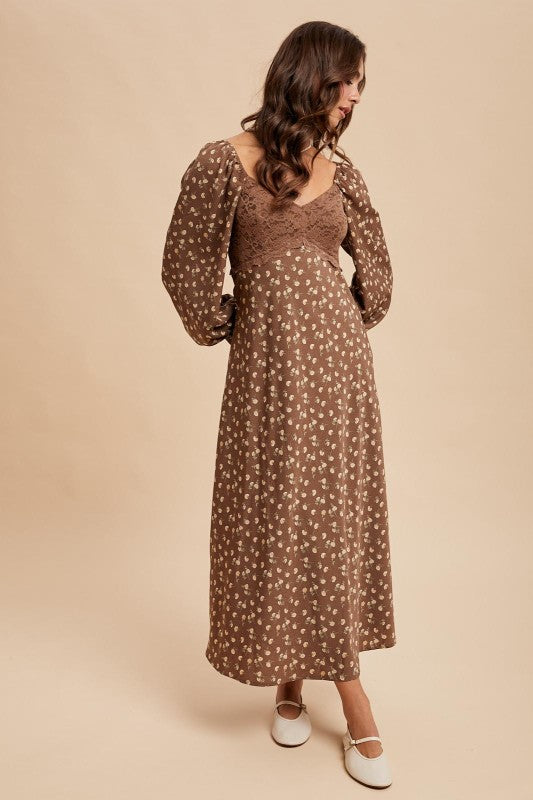 Mocha dress