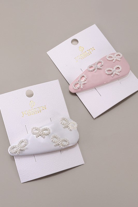 Bow Hair Pin