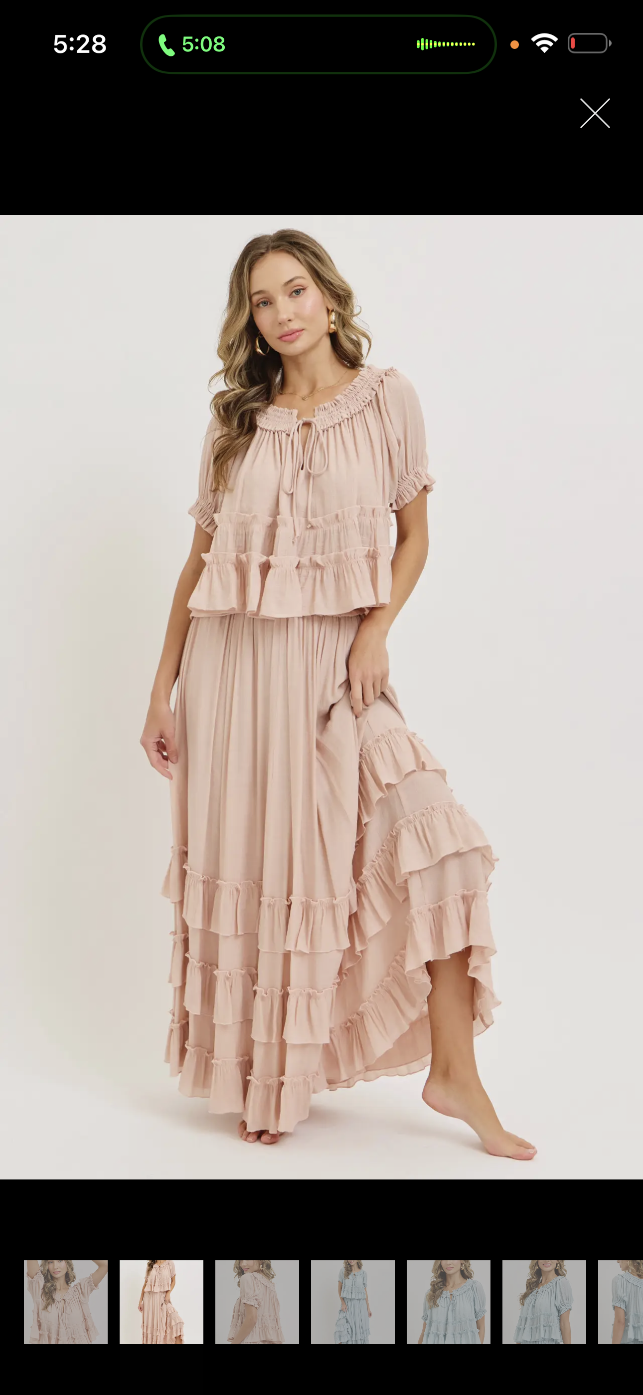 Nude pink set
