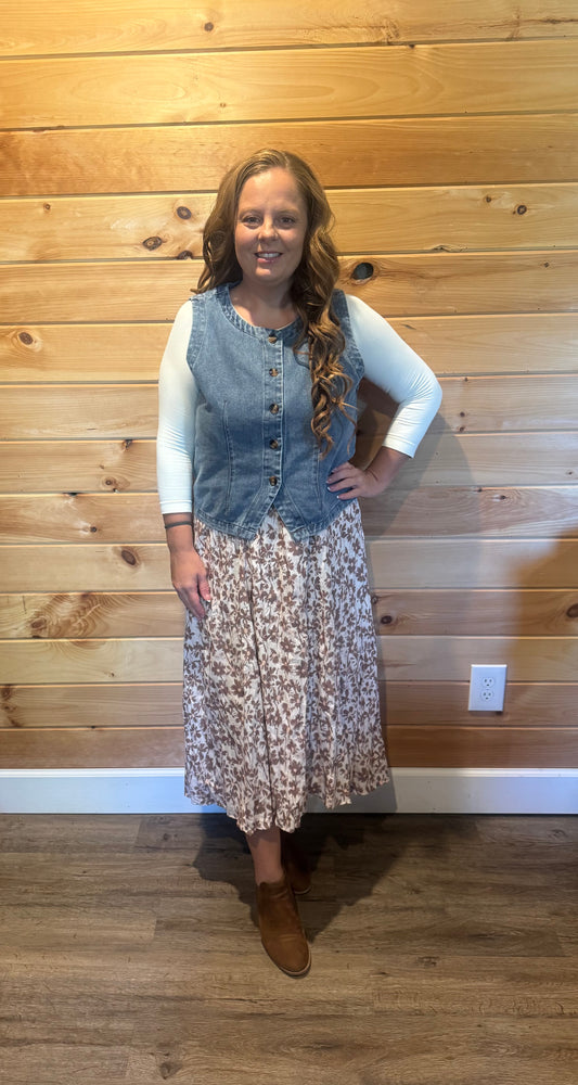 Blue Jean Vest