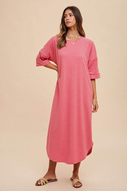Terry Maxi Hot pink