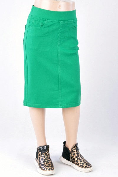 Girls Denim Skirt