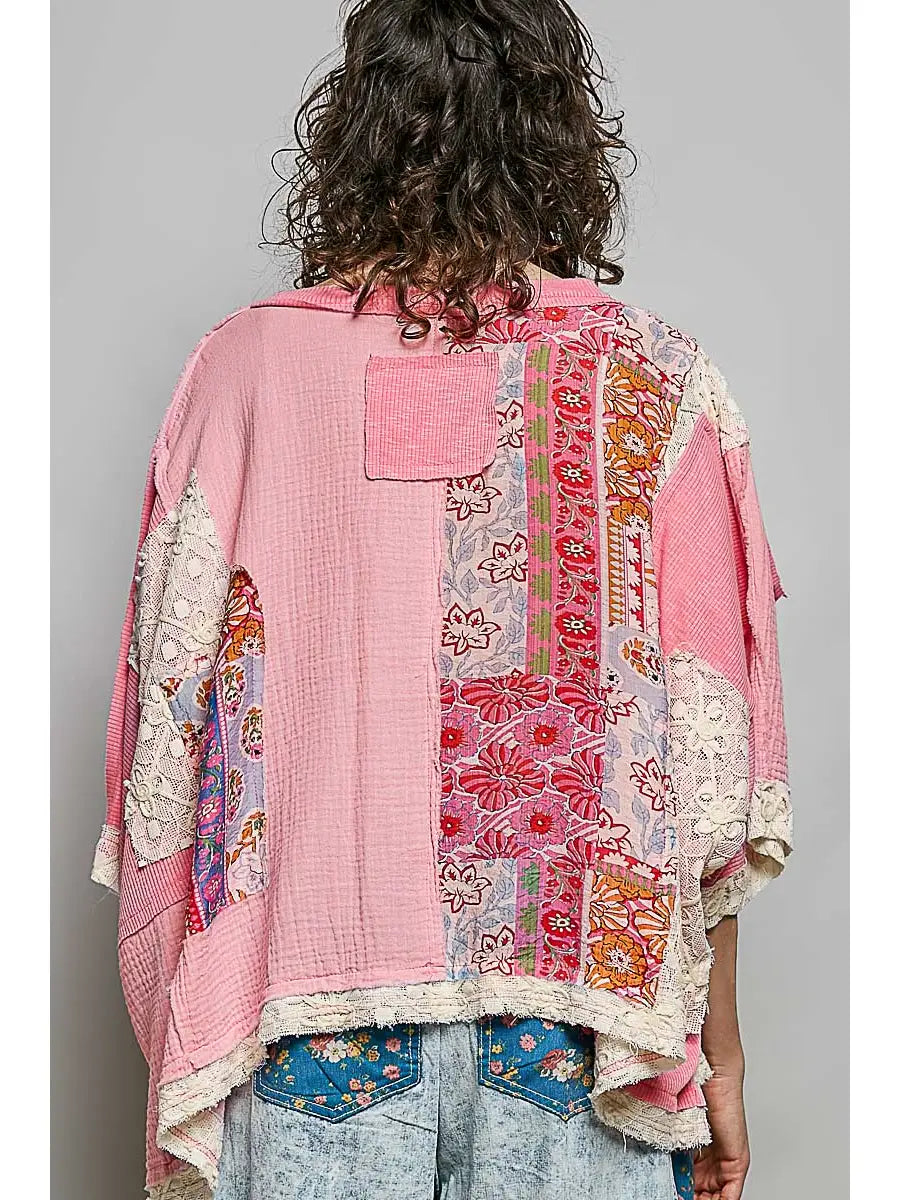 Floral Woven Top
