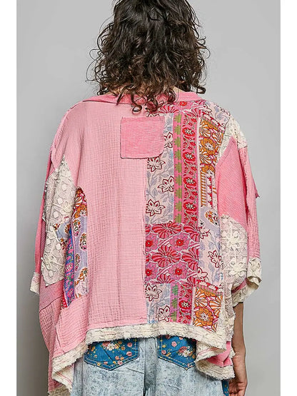 Floral Woven Top