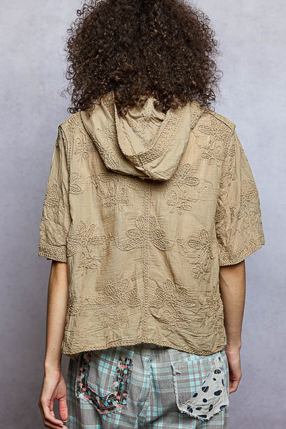 Floral Embroidered Top