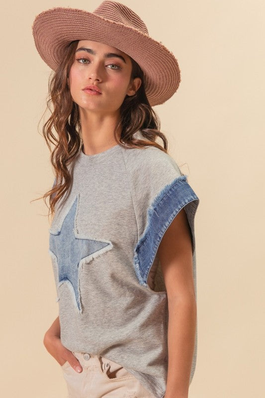 Star Denim Shirt
