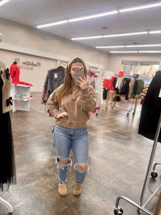 Half Zip Sweater