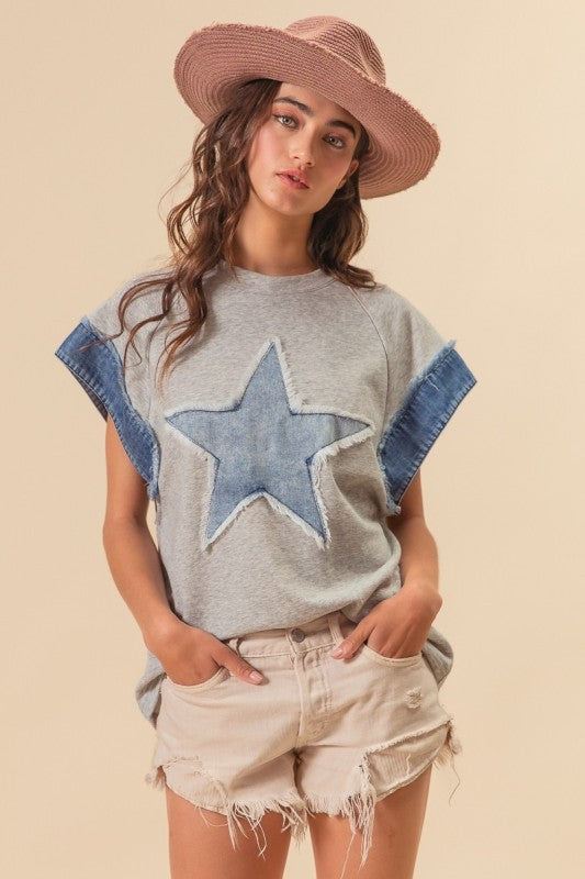 Star Denim Shirt