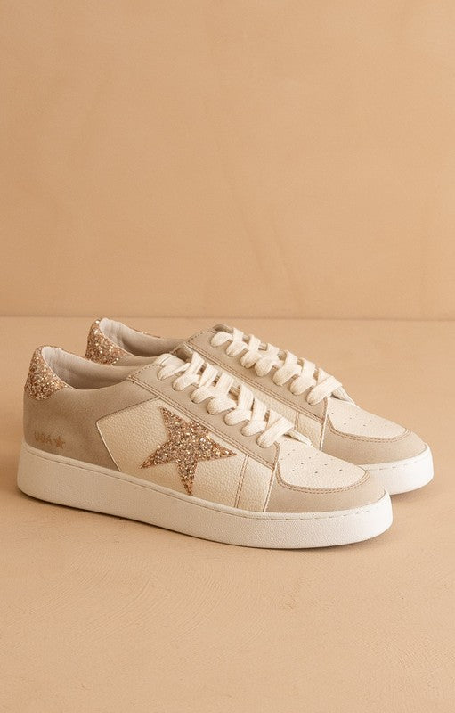 Glitter Star Sneakers