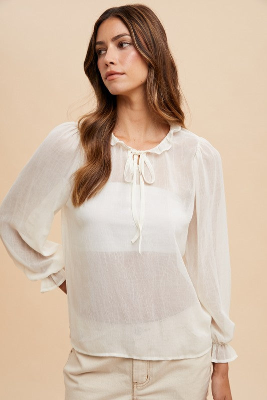 Vest and Blouse Set