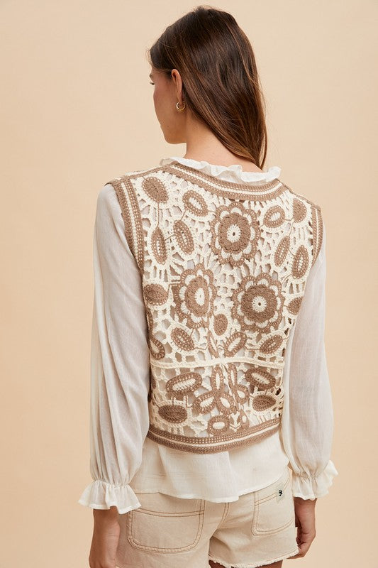 Vest and Blouse Set