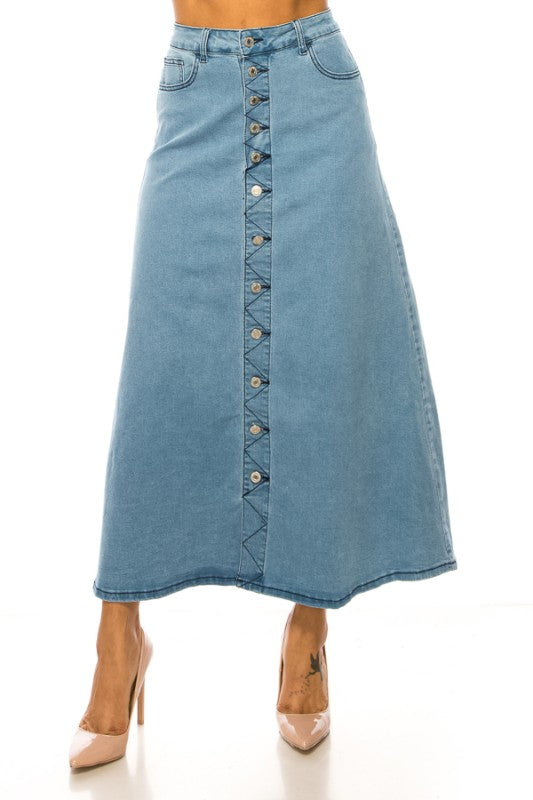 Denim Skirt