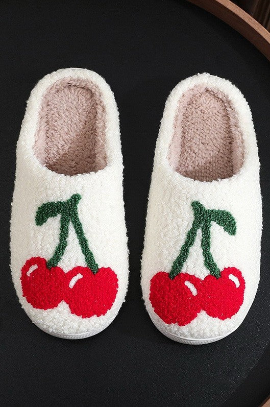 Cherry Slippers
