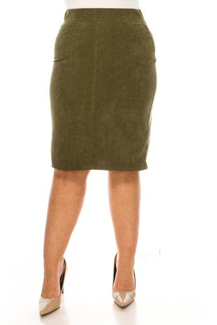 Corduroy Skirt